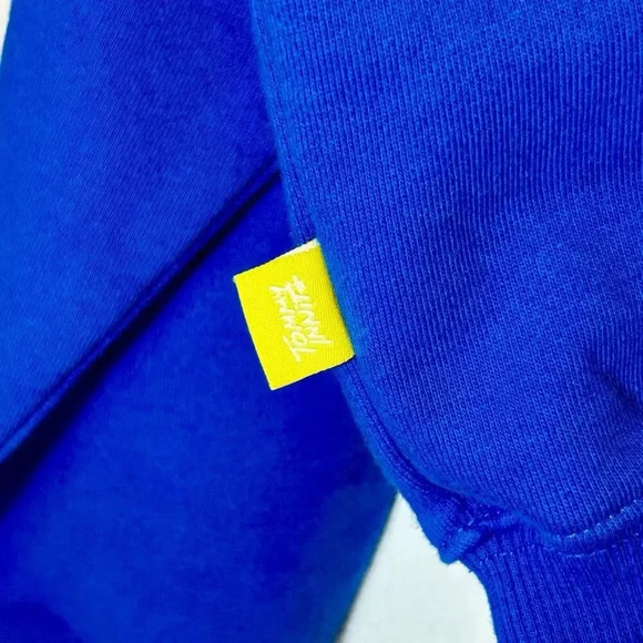Tommyinnit Sweatshirt Mens  Large Blue Logo Limited Edition Casual Pullover - Picture 8 of 13